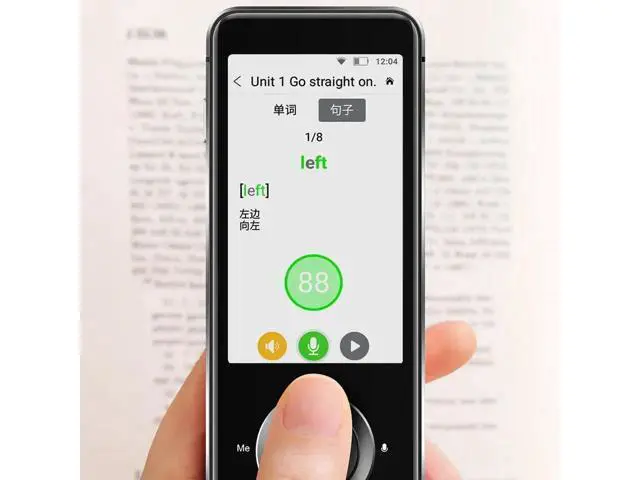 Alt view image 2 of 6 - QURO M9 Smart Portable Translator Upgrade Instant Voice Interpreter Supports 16 Offline Languages in Real-time WiFi Connectivity