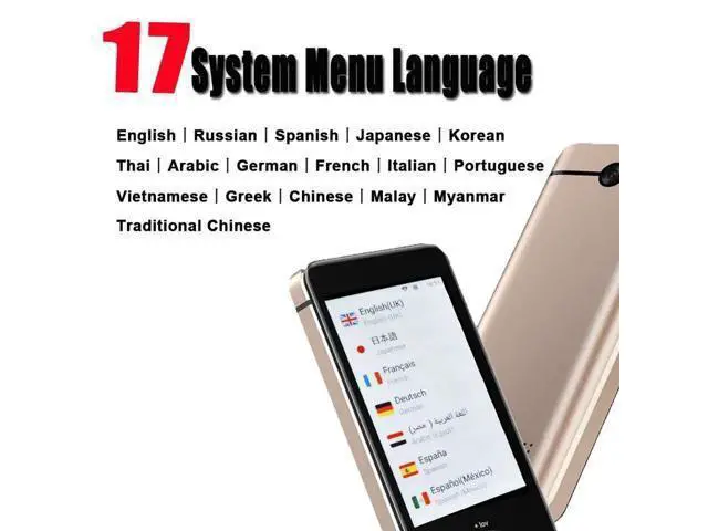Alt view image 5 of 6 - QURO M9 Smart Portable Translator Upgrade Instant Voice Interpreter Supports 16 Offline Languages in Real-time WiFi Connectivity