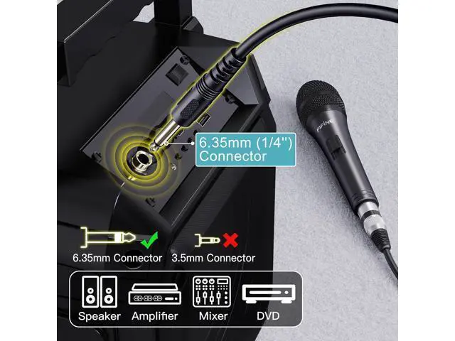 Alt view image 2 of 7 - Deuninker Karaoke Microphone and Streaming 4-Channel RGB Mixer, Gaming Audio Mixer with XLR Interface for Game Voice, Podcast, Recording, YouTube, Dynamic Vocal Microphone for SpeakerK6+SC3