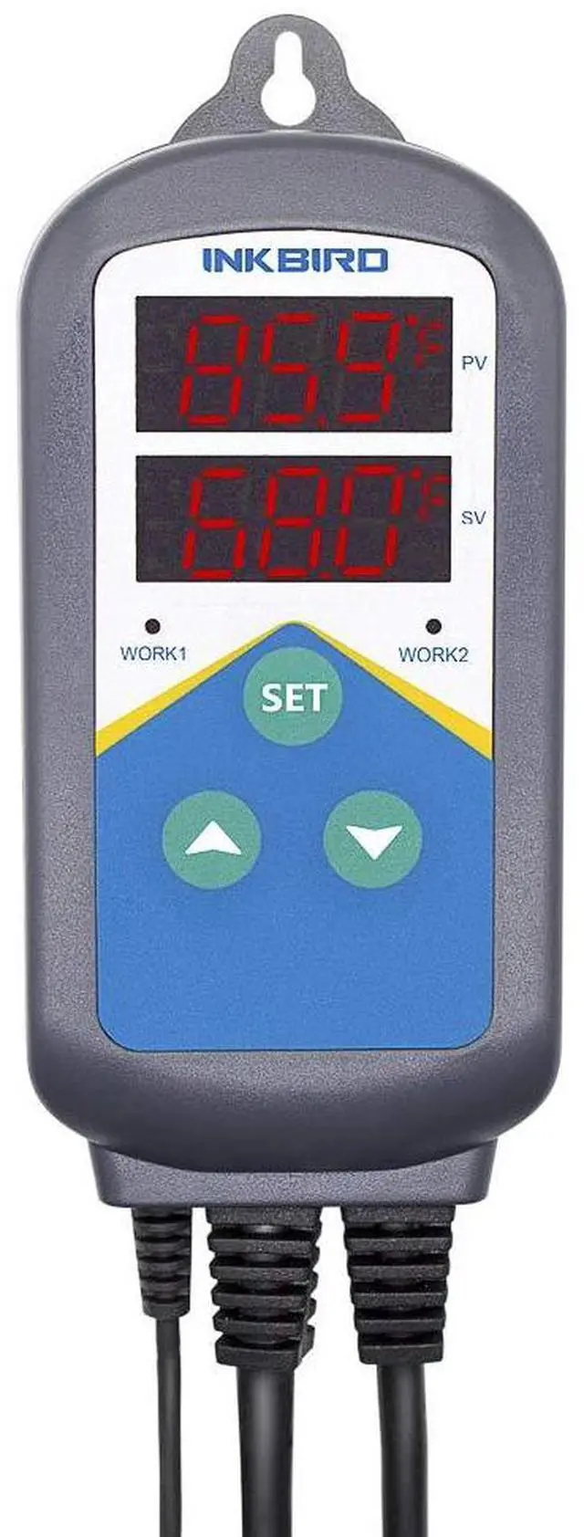 Main image of Aquarium Heater with Probe Thermostat Fish Ornamental Shrimp Reef Tanks 24 Hours Double Time with Day Night Automatic Temperature Controller