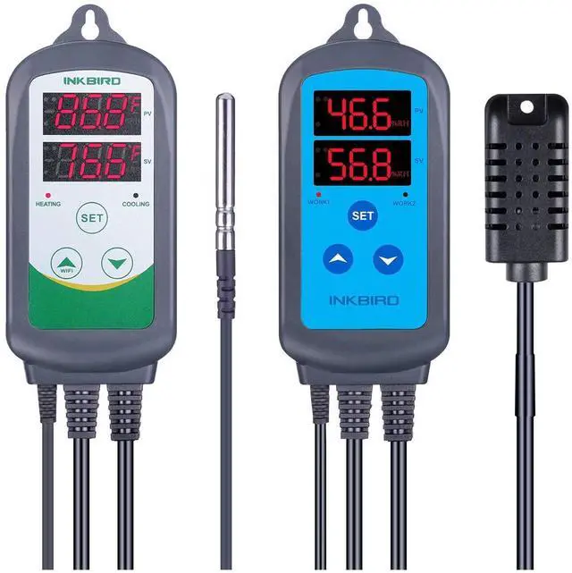 Main image of ITC-308 Temperature Controller with IHC-200 Humidity Controller
