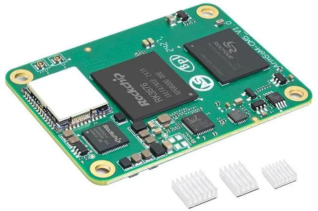 Main image of Banana Pi BPI-CM5 Pro AI Compute Module, 4GB RAM 32GB eMMC 6Tops NPU 2.2GHZ Quad-Core CPU, for AI IoT Development 4K Vdeo Codecs Compatible with Rasp-BerryPi CM4 (AI Module Kit1, with WiFi Module)