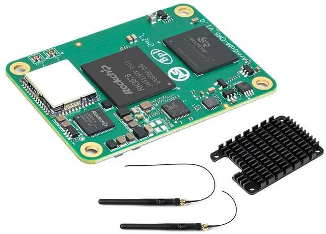 Main image of Banana Pi BPI-CM5 Pro AI Compute Module, 4GB RAM 32GB eMMC 6Tops NPU 2.2GHZ Quad-Core CPU, for AI IoT Development 4K Vdeo Codecs Compatible with Rasp-BerryPi CM4 (Al Module Kit2, with WiFi Module)