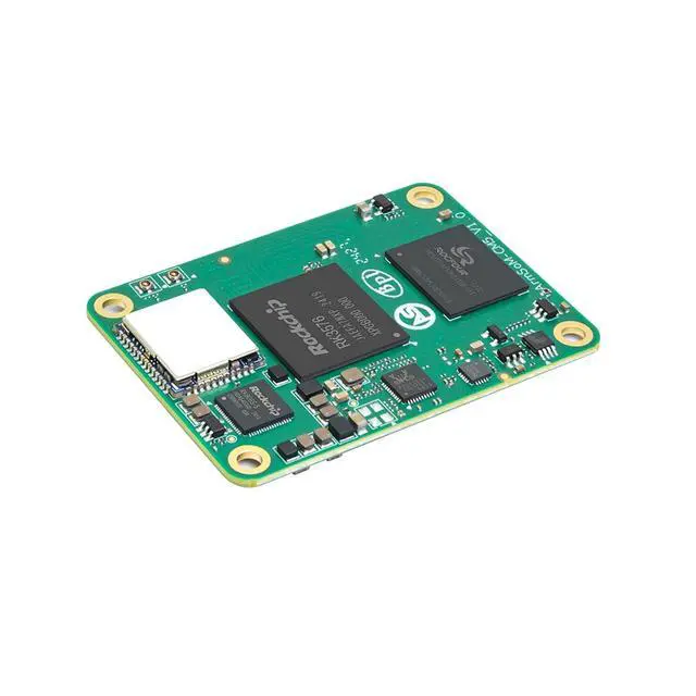 Alt view image 3 of 7 - Banana Pi BPI-CM5 Pro AI Compute Module, 4GB RAM 32GB eMMC 6Tops NPU 2.2GHZ Quad-Core CPU, for AI IoT Development 4K Vdeo Codecs Compatible with Rasp-BerryPi CM4 (AI Module Kit1, with WiFi Module)