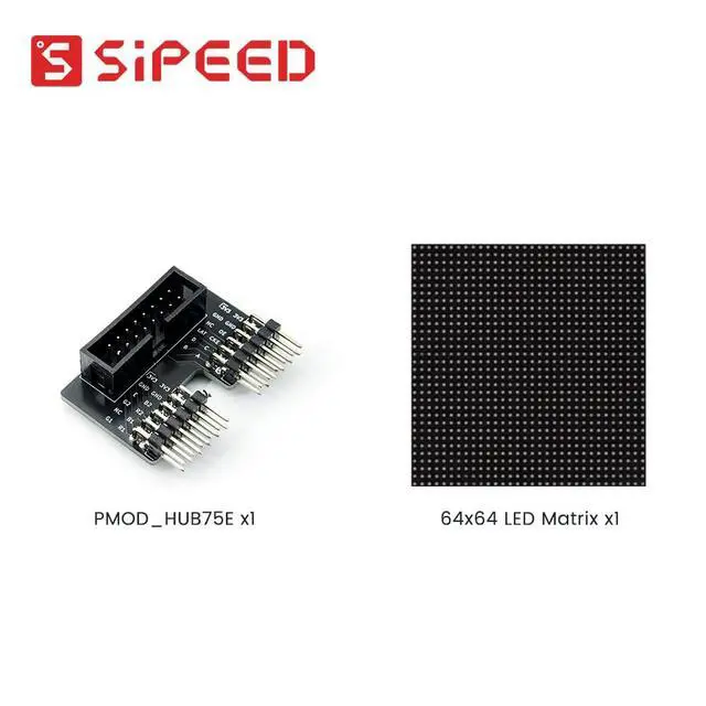 Alt view image 2 of 7 - Sipeed Tang PMOD Module for Sipeed Tang Primer 25K Dock FPGA Development Board or Tang Mega 138K/138K Pro Dock FPGA DEV Board Kit, for FPGA Education IDE Programming (LED Module)