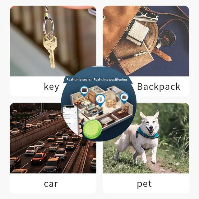 Alt view image 4 of 6 - Smart Tag NLT Item Finder Loss Prevention Device, Bluetooth Connection Global Positioning Daily Waterproof, Compatible with Apple Devices for Money Bags/Pets/Keychains (Yellow, NLT-10)