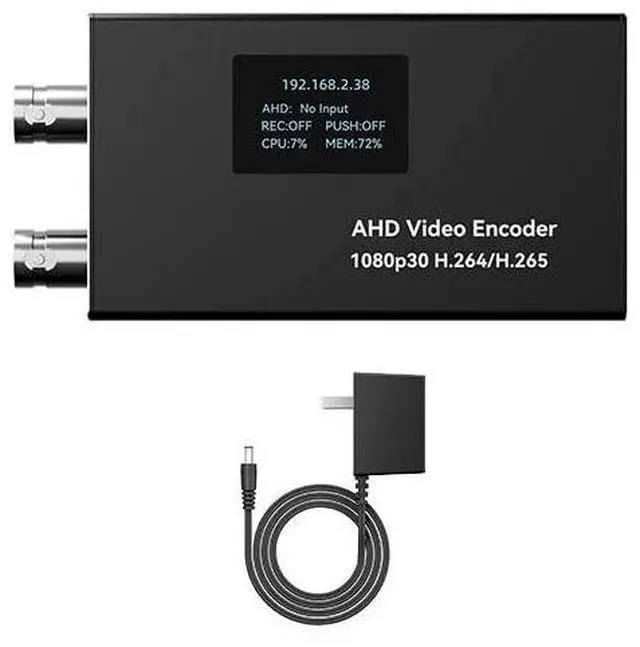 Main image of LinkPi AHD01 AHD Video Encoder, 1080P H.265 Low Latency Live Streaming Encoder with Loop-Out, SRT/RTMP/RTSP/ONVIF Audio in & TF Card Storage,for Security Camera/Conference/Education