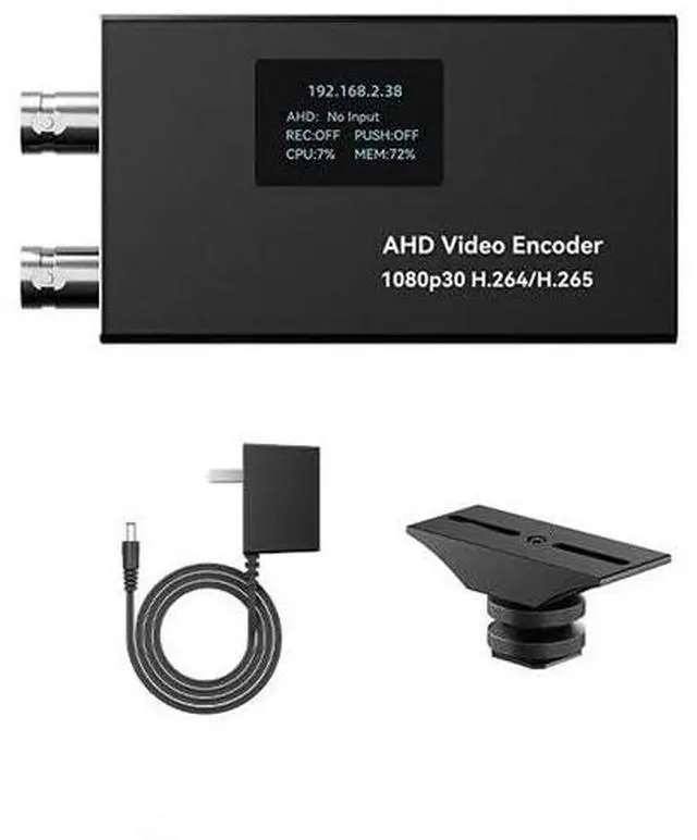 Main image of LinkPi AHD01 AHD Video Encoder, 1080P H.265 Low Latency Live Streaming Encoder with Loop-Out, SRT/RTMP/RTSP/ONVIF Audio in & TF Card,for Security Cam/Conference/Education(Hot Shoe Adapter)