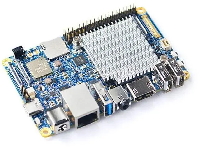 Main image of NanoPC-T4 RK3399 ARM Dual-Display Mini PC LPDDR3 RAM 4GB Gbps Ethernet,Support Android 8.1 and Lubuntu 16.04, AI Project