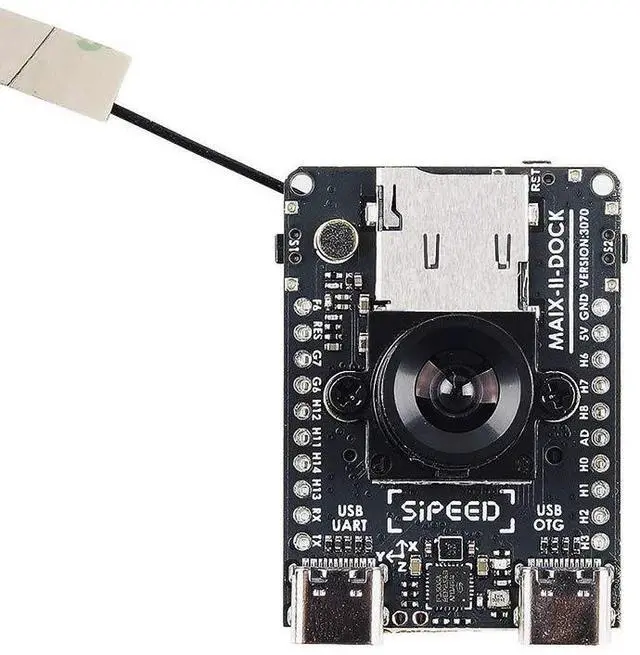 Alt view image 4 of 6 - Sipeed Maix-II Dock Deep Learning AI+IOT Linux 1080P Vision Development Kit