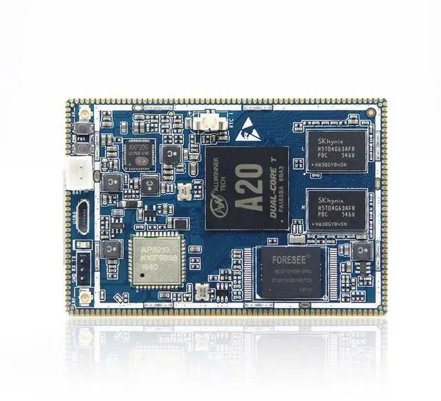 Main image of CubieAIO A20 Einstein A20 Core Board Open Source in All Mini Computer Android Linu Allwinner A20, Cortex A7 with Dual Core,ARM Demo Board