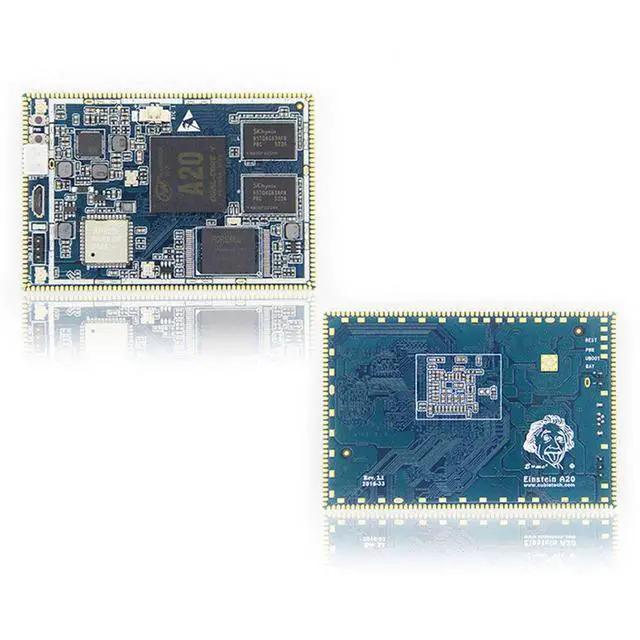 Alt view image 3 of 4 - CubieAIO A20 Einstein A20 Core Board Open Source in All Mini Computer Android Linu Allwinner A20, Cortex A7 with Dual Core,ARM Demo Board