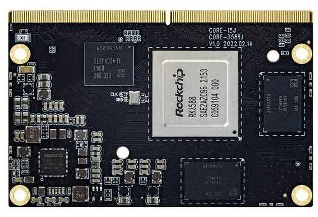 Main image of Firefly Core-3588J 8-Core 2.4 GHz Rockchip RK3588 Single Board Computer with LPDDR4 8GB RAM+64GB eMMC Storage Wi-Fi 6 Bluetooth Function Support Android Linux System