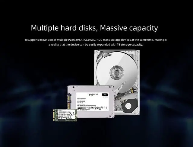 Alt view image 5 of 7 - Firefly Core-3588J 8-Core 2.4 GHz Rockchip RK3588 Single Board Computer with LPDDR4 8GB RAM+64GB eMMC Storage Wi-Fi 6 Bluetooth Function Support Android Linux System