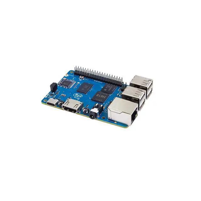 Alt view image 4 of 6 - Banana Pi BPI-M4 Berry LPDDR4 2GB Single Board Computer, Allwinner H618 Quad-core CPU 8GB eMMC, GbE Ethernet for IoT Edge Computing/Media Center, Support Debian Ubuntu, Substitute for Pi 4B SBC