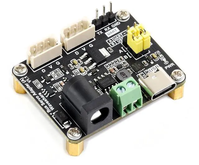 Main image of Serial Bus Servo Driver Board, Integrates Servo Power Supply and Control Circuit, Applicable for ST/SC Series Serial Bus Servos, Small in Size, Easy to Integrate