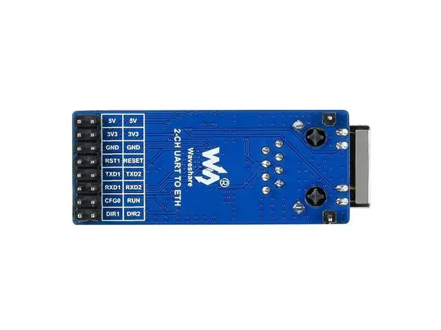 Alt view image 2 of 6 - 2-CH UART to Ethernet Converter Serial Port Transparent Transmission Module