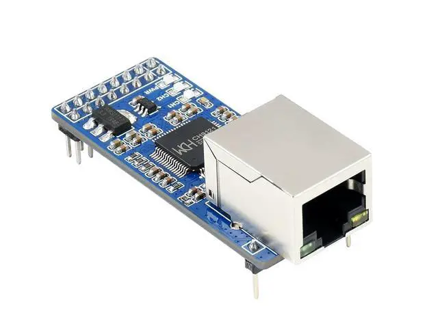 Alt view image 3 of 6 - 2-CH UART to Ethernet Converter Serial Port Transparent Transmission Module