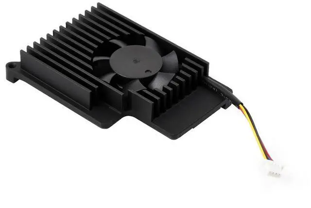Main image of Active Cooler Fan, Compatible with 5, Aluminium Heatsink, with Thermal Pads