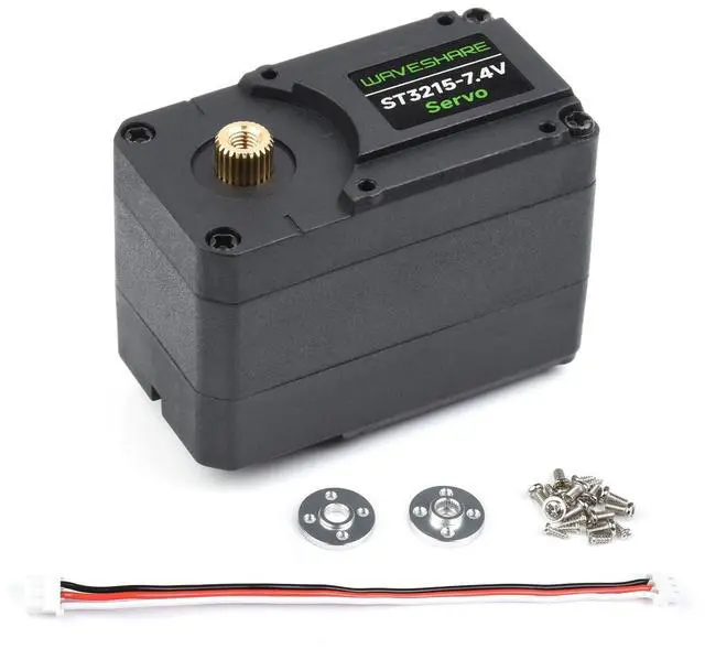 Main image of ST3215 Series Serial Bus Servo, High Precision and Torque, with Programmable 360 Degrees Magnetic Encoder, Two-Way Feedback, Servo/Motor Mode Switchable, 19.5kg.cm@7.4V Torque