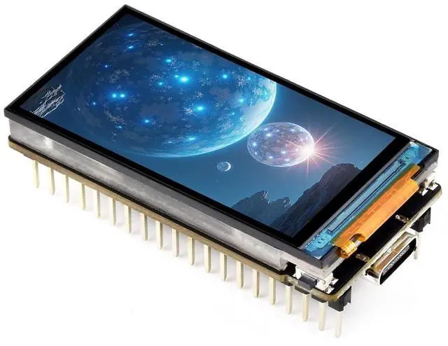 Main image of ESP32-S3 1.9inch Display Development Board, 170×320 Pixels, 262K Color, 32-bit LX7 Dual-core,32-bit LX7 Dual-core, Up to 240MHz, 90° Rotation Support, ESP32 with Display Integration