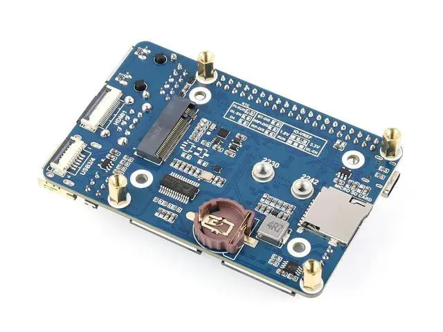 Alt view image 2 of 7 - Mini Base Board Designed for Compute Module 4 Powerful Functions in A Small Sized Body Suitable for Evaluating The CM4 Or Being Integrated Into End Products