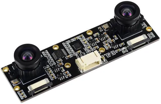 Main image of Binocular Camera Module, Compatible with 5, Dual IMX219, 8 Megapixels, Stereo Vision, Depth Vision