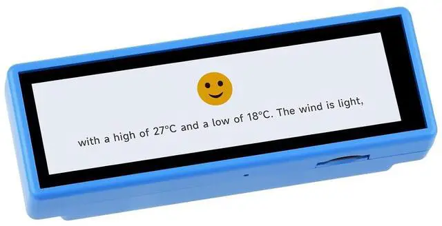 Main image of ESP32-S3 Development Board with 3.49inch IPS Touch Display, 172×640, Dual-Core ESP32-S3R8 Processor, Type B Case for Outdoor Use, Battery Not Included