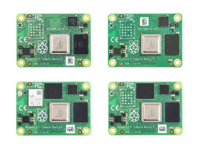 Alt view image 6 of 6 - Compute Module 4 The Power of 4 in A Compact Form Factor 8GB RAM 32GB eMMC Flash with WiFi
