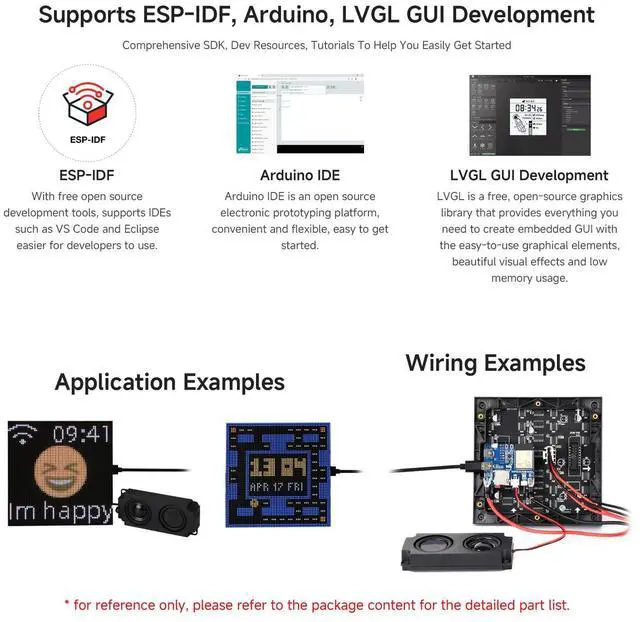 Alt view image 6 of 6 - ESP32-S3 RGB Matrix Driver Board, Onboard Dual Microphones Array, Supports 2.4 GHz Wi-Fi and Bluetooth 5 (BLE), Supports AI Voice Interaction