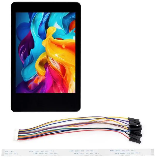 Main image of 2inch Capacitive Touch Display Module, Compatible with 5/4B/3B/Pico/Pico W/Pico WH, ESP32, IPS Display, 262K Colors, 240×320 Resolution