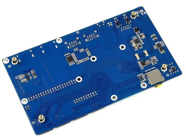 Alt view image 2 of 5 - Compute Module 4 IO Board with PoE Feature, Compatible with , Suitable for All Variants of CM4