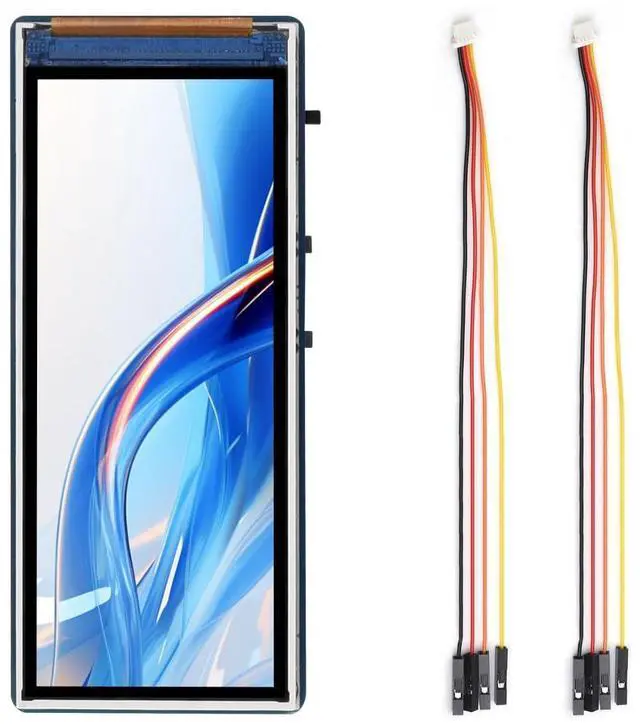 Main image of ESP32-S3 3.16inch Display Development Board, 320×820 Pixels, 262K Color, 32-bit LX7 Dual-core Processor, Up to 240MHz Frequency, WiFi & Bluetooth 5, Accelerometer and Gyroscope Sensor