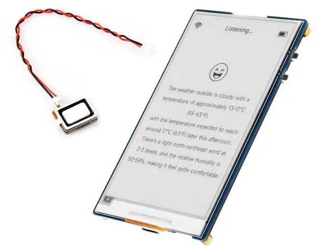 Main image of ESP32-S3 3.97inch e-Paper Development Board, 800 × 480 Resolution, Supports Wi-Fi/BLE 5, and AI Voice Interaction, Onboard Microphone