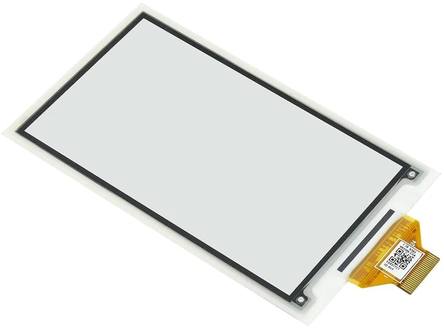 Alt view image 6 of 7 - 3.7inch E-Paper E-Ink Raw Display Compatible with 4B/3B+/3B/2B/B+/A+/Zero/Zero W/WH/Zero 2W Series Boards 480×280 Pixels 4 Grey Scales Supports Partial Refresh