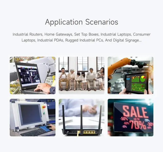 Alt view image 6 of 7 - Quectel RM520N-GL IoT 5G Global Band Module, 5G Sub-6G Module, M.2 Form Factor with 3GPP 5G Release 16 Specification