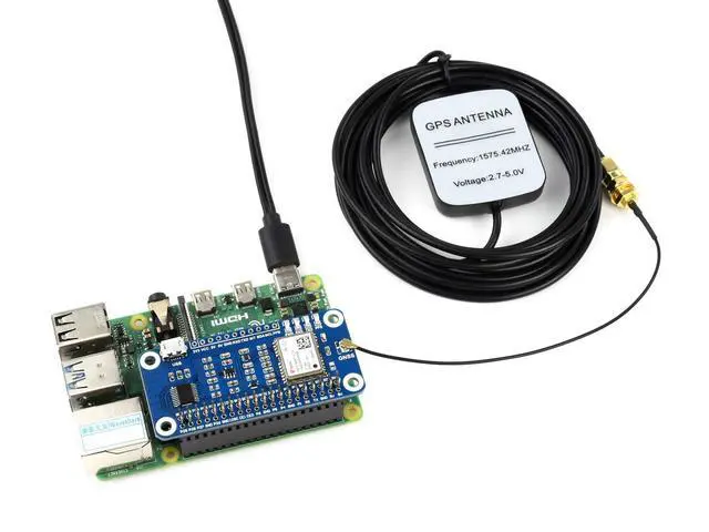 Alt view image 7 of 7 - NEO-M8T GNSS Timing HAT for Multi-Constellation Receiver Support Single-Satellite Timing Feature