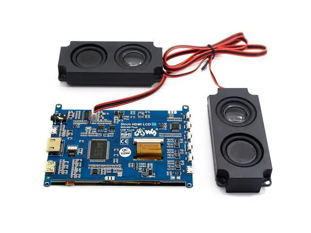 Alt view image 7 of 7 - 5inch Capacitive Touch Screen LCD Compatible with 5/4B/3B+/3A+/2B/B+/A+/Zero/Zero W/WH/Zero 2W CM3+/4 Series Boards 800×480 Resolution HDMI Supports Windows 11/10 / 8.1/8 / 7