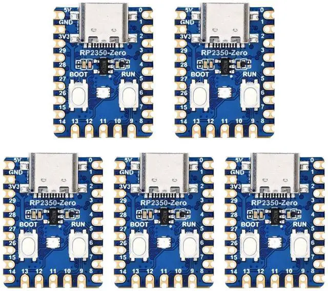 Main image of 5PCS RP2350-Zero Mini Development Board, Microcontroller Development Board, Based On Dual-core & Dual-Architecture Microcontroller