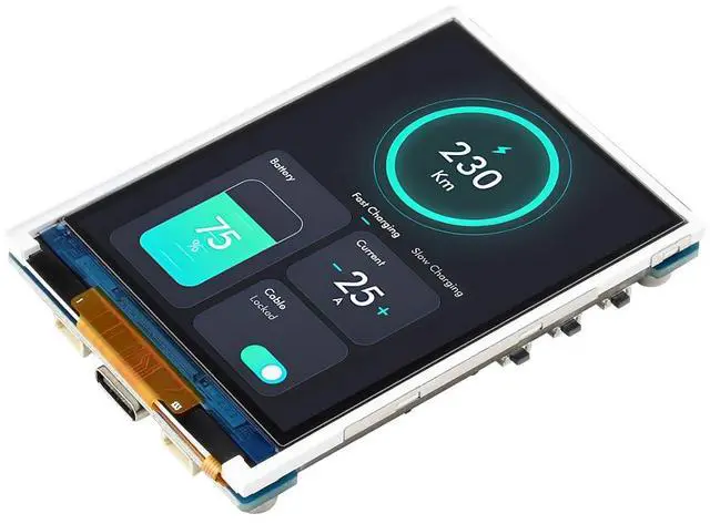 Main image of ESP32-S3 2.8inch Display Development Board, 240×320, IPS, 32-bit LX7 Dual-core Processor, Up to 240MHz Frequency, Supports WiFi & Bluetooth, Without Touch Function