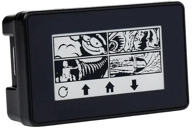 Main image of 2.13inch Touch E-Paper E-Ink Display HAT Compatible with Zero/Zero W 250×122 Pixels with ABS Protection Case Supports Partial Refresh