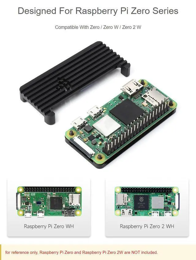 Alt view image 4 of 7 - Aluminum Alloy Protection Case Compatible with Zero/Zero W/Zero 2 W