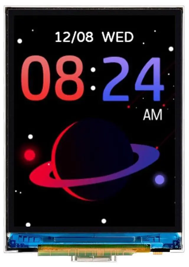 Main image of 2inch ESP32-S3 Display Development Board, 240x320, IPS, 262K Color, 32-Bit LX7 2-Core Processor, Up To 240MHz Frequency, Support WiFi&BT, Support OV5640 5MP Camera Module(NOT Included)