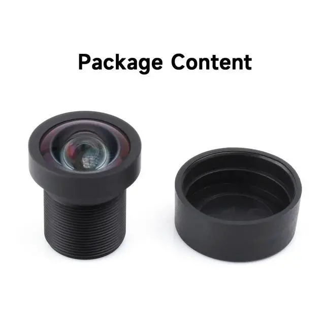 Alt view image 2 of 6 - M12 High Resolution Lens, 12MP, 113° FOV, 2.7mm Focal Length, Compatible with Camera M12