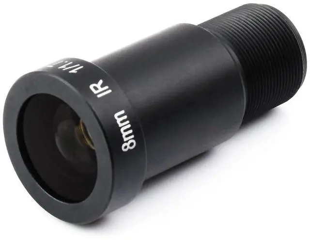 Main image of M12 High Resolution Lens, 12MP, 69.5° FOV, 8mm Focal Length, Compatible with Camera M12