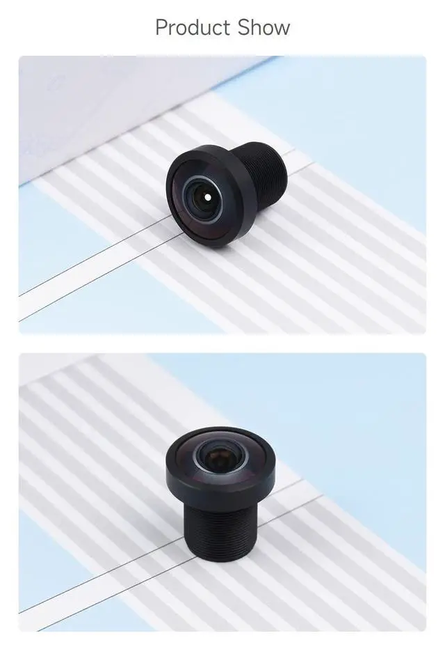 Alt view image 6 of 6 - M12 High Resolution Lens, 14MP, 184.6° Ultra Wide Angle, 2.72mm Focal Length, Compatible with Camera M12