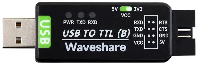 Main image of Industrial USB to TTL Converter Original CH343G Onboard with Multi Protection Circuits Multi Systems Support