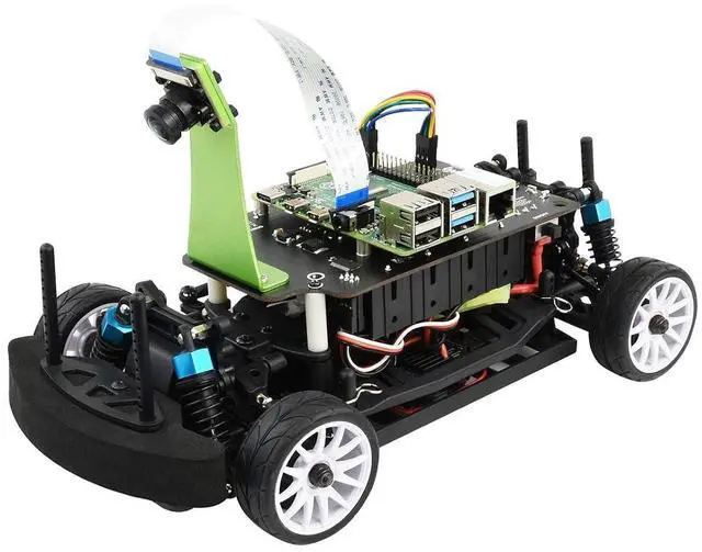 Main image of PiRacer Pro AI Kit High Performance AI Robot Competitive Race car Deep Learning, Automatic Driving, Comes with Model B 4GB