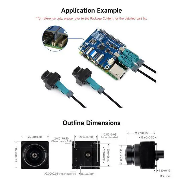 Alt view image 5 of 5 - 2MP GMSL Camera Module, Automotive-Grade Image Sensor, Built-in ISP, AA Lens, IP67 Protection Degree and More Durable