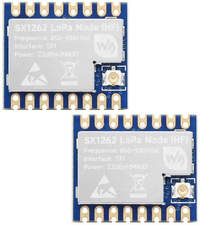 Main image of 2PCS Core1262 HF LoRa Module, SX1262 Chip, Meshtastic Devices,Long-Range Communication, Anti-Interference, Suitable for Sub-GHz Band